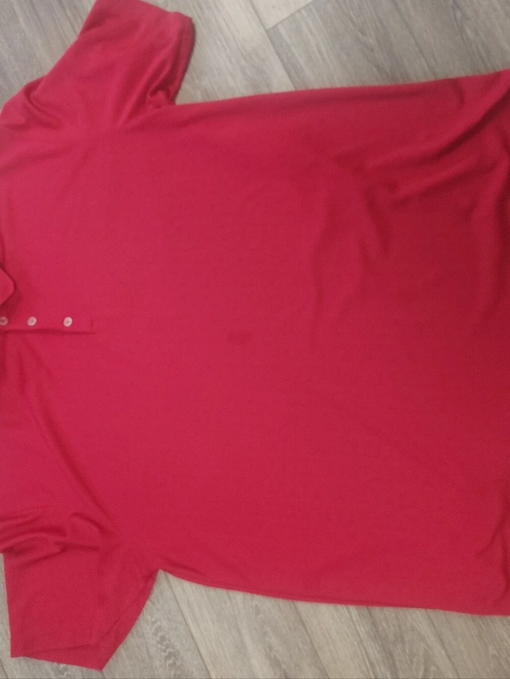 2 Polos XXL Nike Golf And Russell Athletic Red Performance Tops